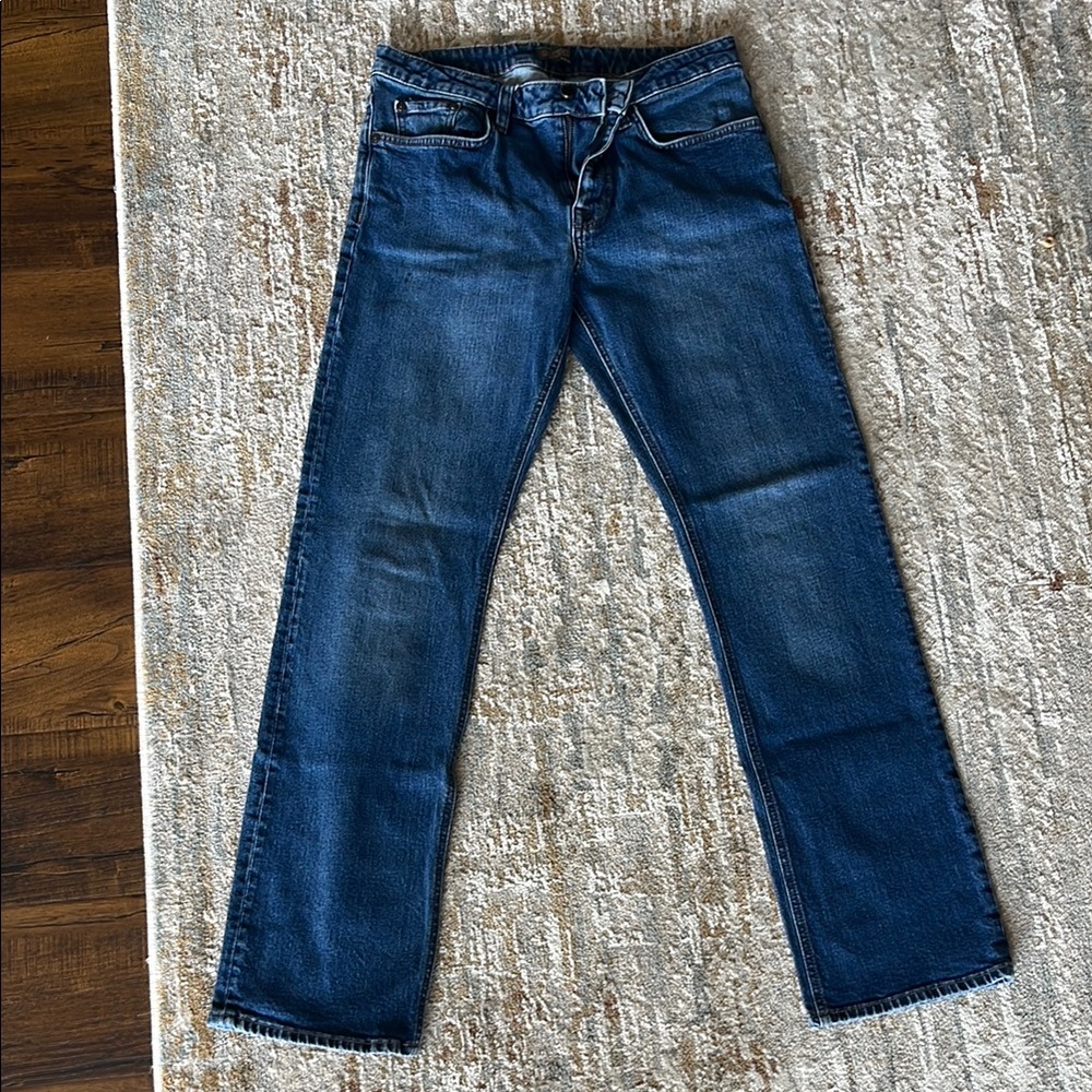 Tecovas Blue Straight Leg Jeans Classic Denim
